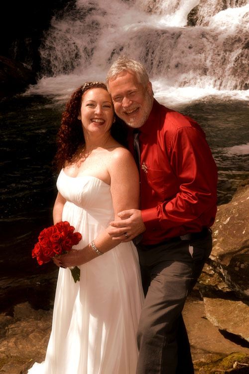 Waterfall Wedding - Elopements in Georgia 